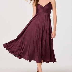 Maeve Pleated Midi